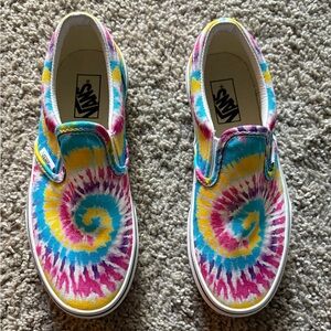 🔴Vans Kids Colorful Tie-Dye Sneakers